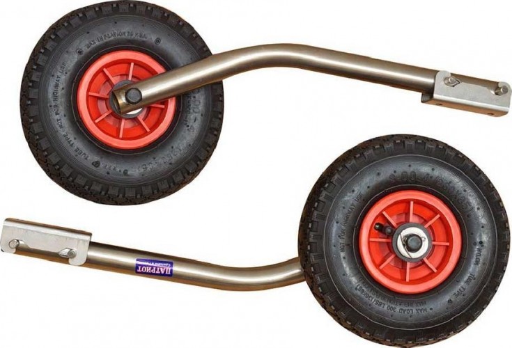 Колеса транцевые, быстросъёмные (400 мм), колесо 260 мм, сталь